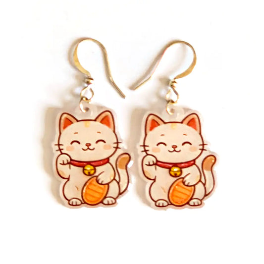 Pendientes Maneki Neko