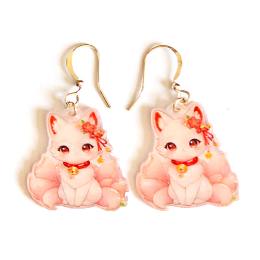 Pendientes Kitsune