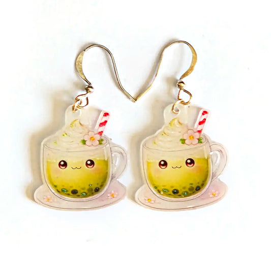 Pendientes Matcha