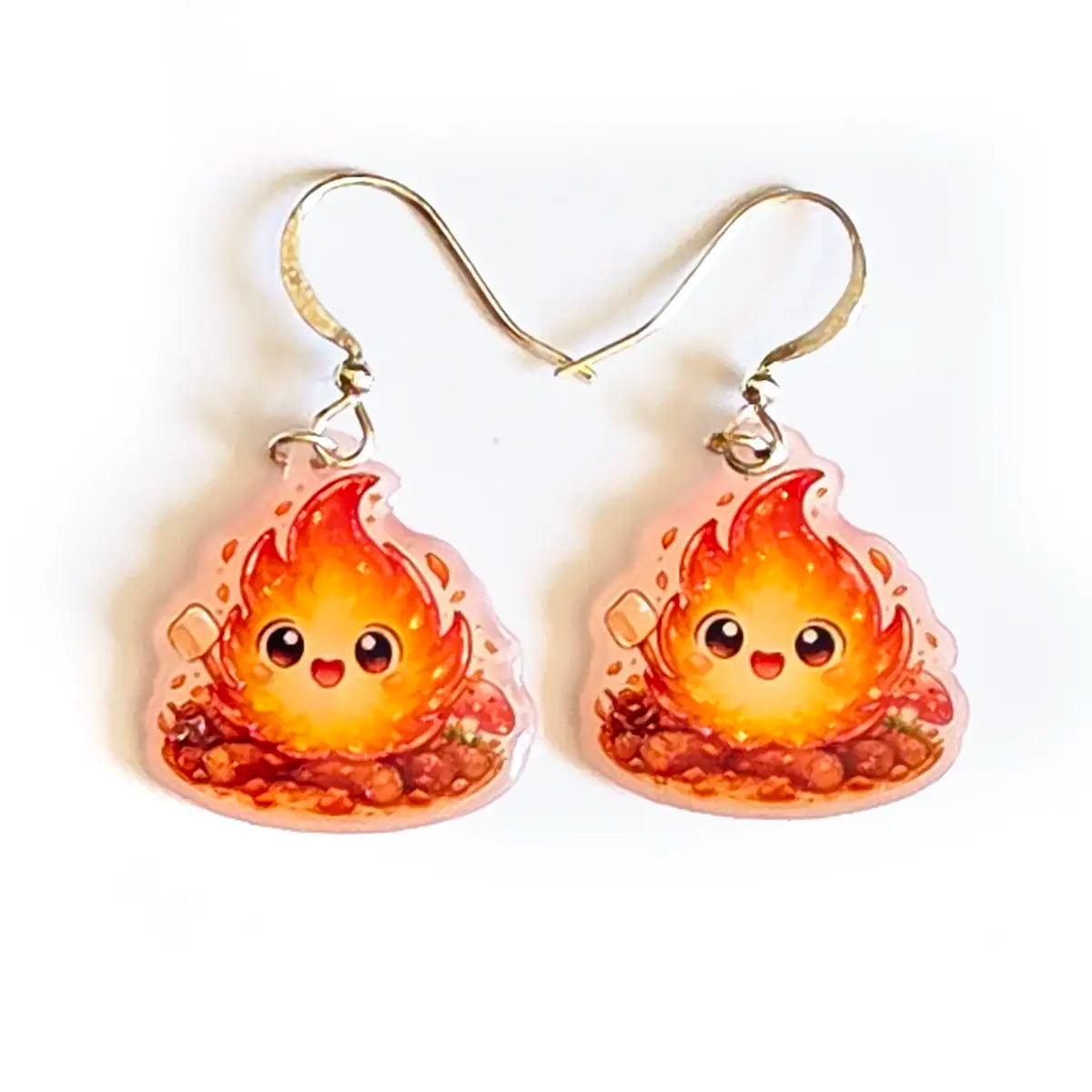 Pendientes Elemento Fuego